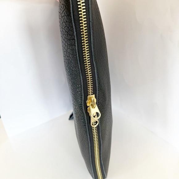 NWT Ampersand As Apostrophe Black Large Buffalo Parcel Bag - Picture 9 of 10